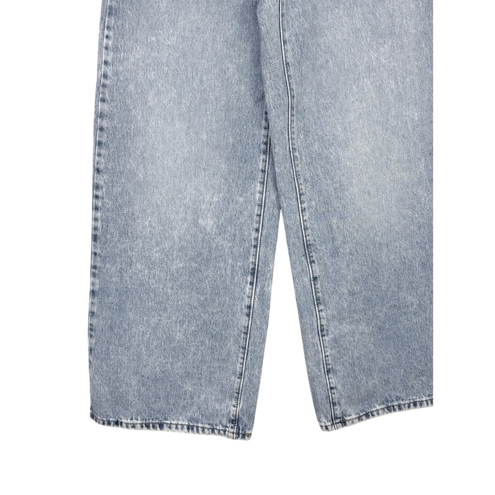Levis '94 Baggy Wide Leg Jeans Womens 26x29.5 Light Blue Denim Mid Rise - Picture 4 of 8